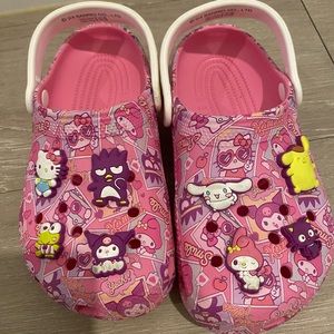 Hello kitty crocs